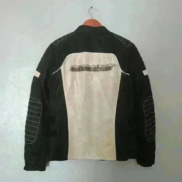 Harley Davidson Screamin Eagle Motorcycle Jacket Size XL - Picture 5 of 16